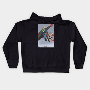 The Silent Knight Struck Back Kids Hoodie